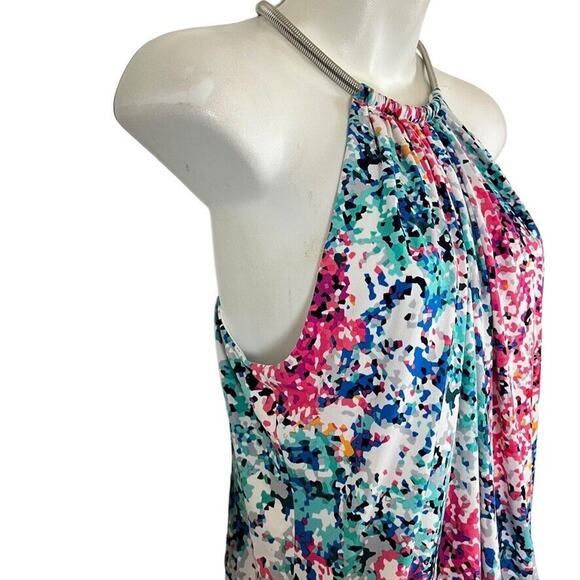 Jessica Simpson Womens Jersey Knit Blouson Above Knee Mini Stretch Dress sz 6 - Picture 2 of 16